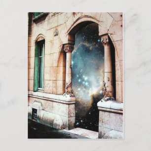 Carte Postale Portail pour les stars du cosmos cosmos building g