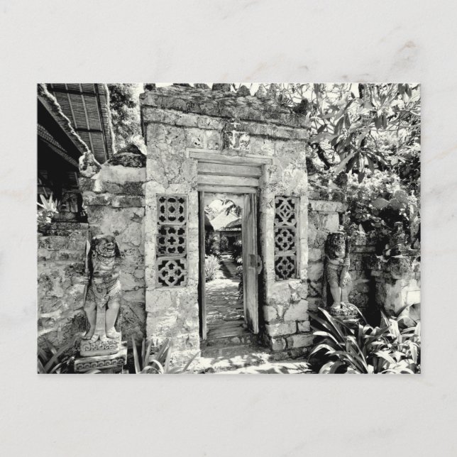 Carte Postale Porte balinaise (Devant)