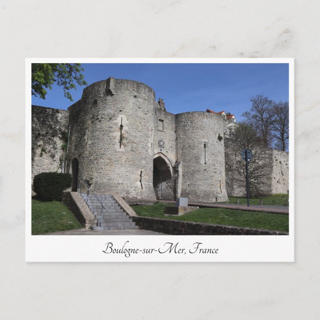 Carte Postale Porte, Boulogne-sur-Mer, France (Devant)