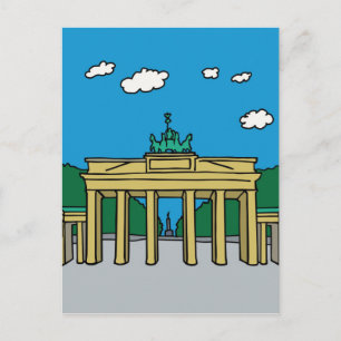 Carte Postale Porte de Brandebourg à Berlin