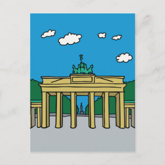 Carte Postale Porte de Brandebourg à Berlin