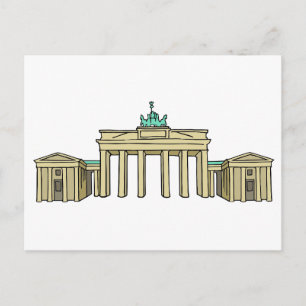 Carte Postale Porte de Brandebourg à Berlin