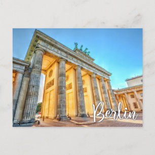 Carte Postale Porte de Brandebourg, Berlin, Allemagne
