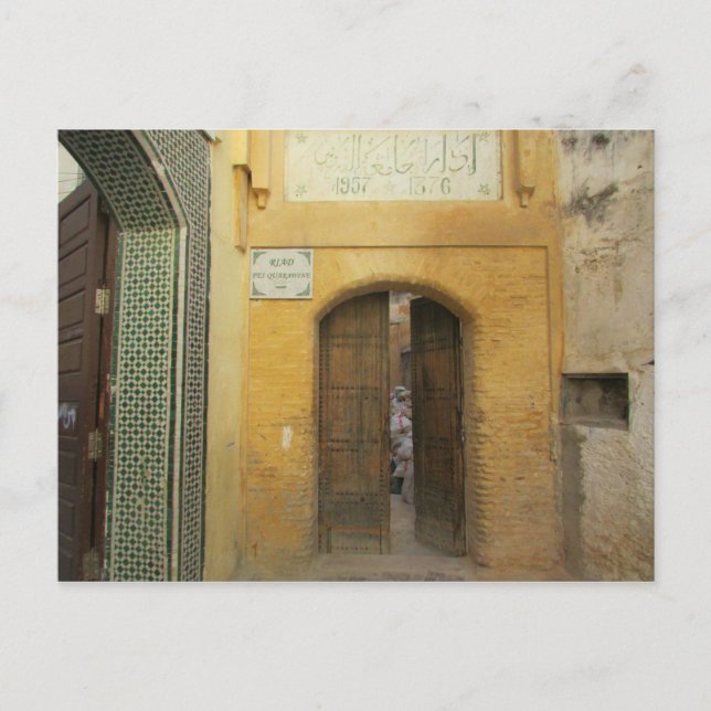 Carte Postale porte de fez (Devant)