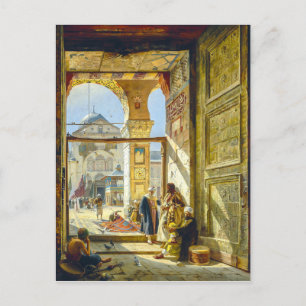 Carte Postale Porte de la Grande Mosquée des Omeyyades Damas   B