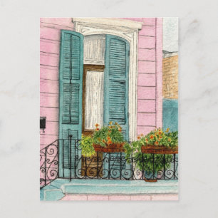 Carte Postale Porte de la Nouvelle-Orléans avec éclats