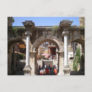 Carte Postale Porte de l'empereur romain Hadrien