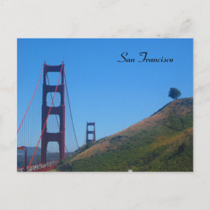 Carte Postale porte d'or de san francisco