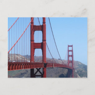 Carte Postale Porte d'or de San Francisco