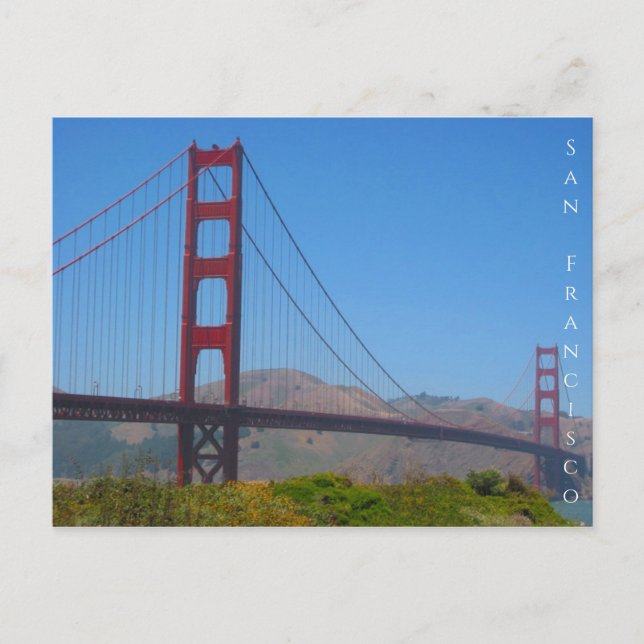 Carte Postale porte d'or san fran (Devant)
