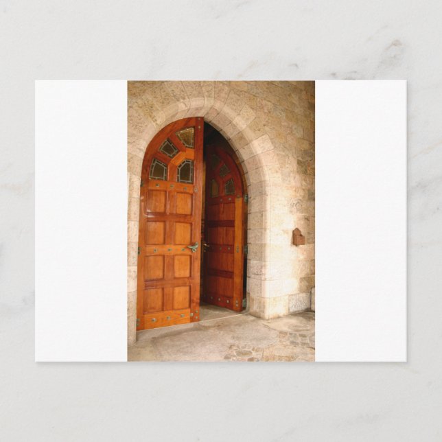 Carte Postale Porte double (Devant)