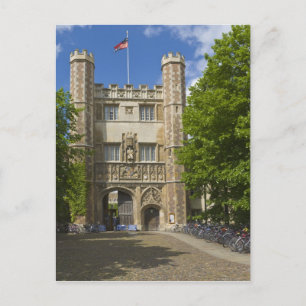 Carte Postale Porte du Trinity College et rangées de vélos,