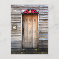 Porte en bois élégante Fruit St Augustine Floride 
