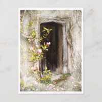 Porte fée secrète vers la terre magique / Flower K