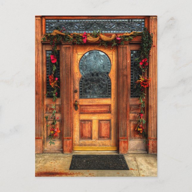 Carte Postale Porte fermée (Devant)