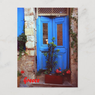 Carte Postale Porte grecque
