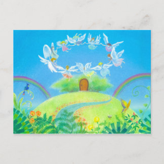 Carte Postale Porte heureuse