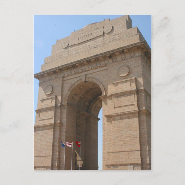 Carte Postale porte indienne (Devant)
