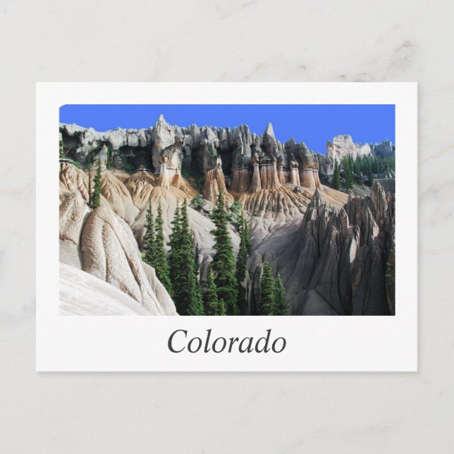 Carte Postale porte-malheurs du Colorado (Devant)