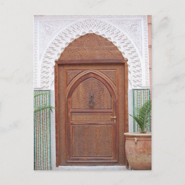Carte Postale Porte marocaine (Devant)