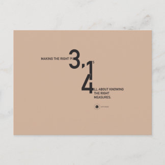 CARTE POSTALE PORTEFEUILLE MATHÉMATIQUE — PIE ™