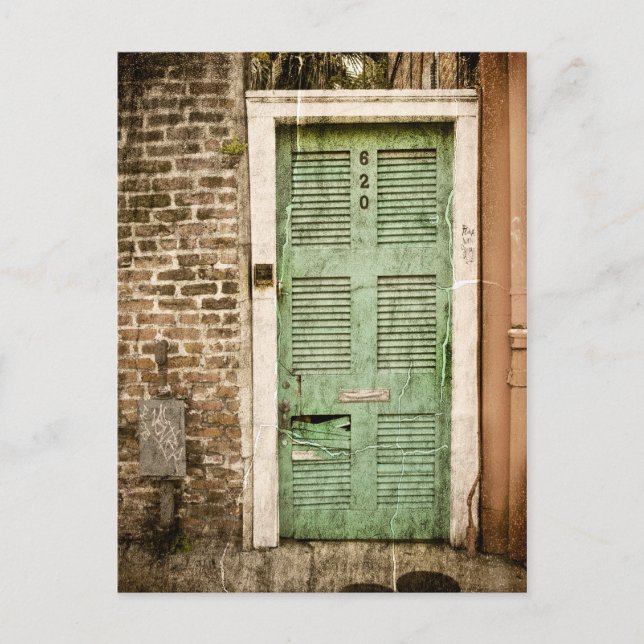 Carte Postale Portes du quartier français (Devant)