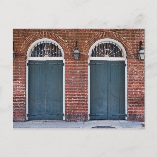 Carte Postale Portes du Quartier Français (Devant)