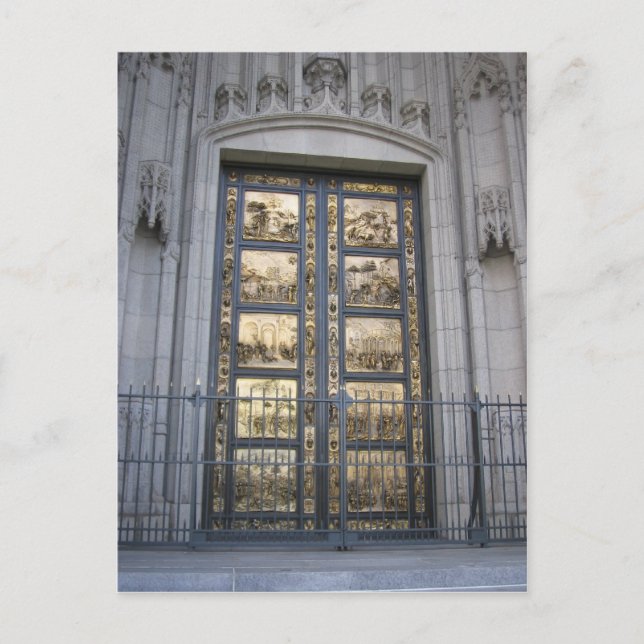 Carte Postale Portes Ghiberti (Devant)