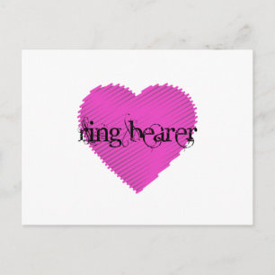 Carte Postale Porteur de bague