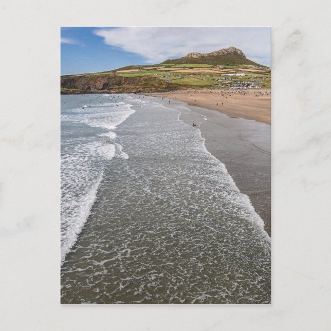 Carte Postale Porth Mawr Whitesands Bay Wales (Devant)