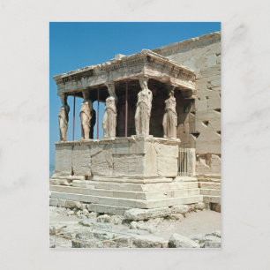 Carte Postale Portique des Caryatides, Erechtheion, c.421-405 av