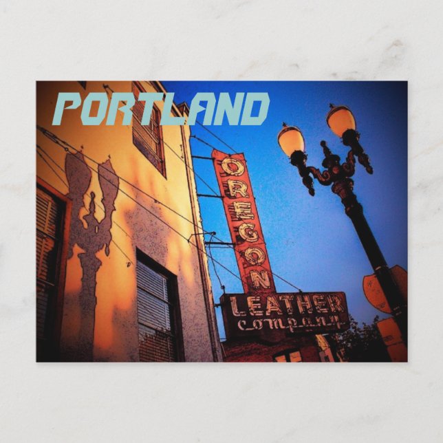 Carte postale Portland (Devant)