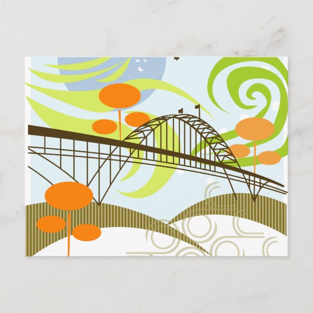 Carte postale Portland Fremont Bridge (Devant)