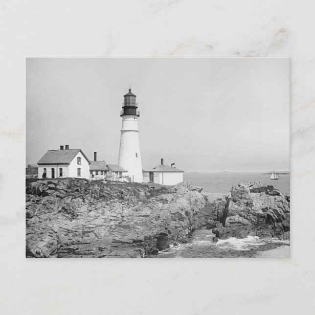 Carte Postale Portland Head Light, 1902 (Devant)