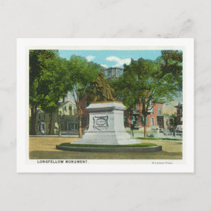 Carte Postale Portland, MaineOverhead Vue de Portland