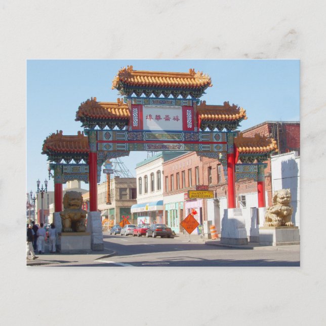 Carte postale Portland Oregon Chinatown Gate (Devant)