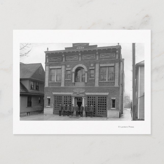 Carte Postale Portland, OU Station d'incendie #17 Voir la photo (Devant)