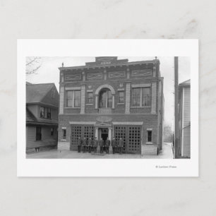 Carte Postale Portland, OU Station d'incendie #17 Voir la photo