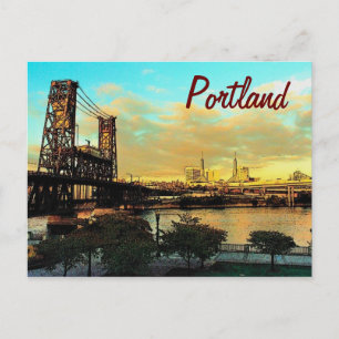 Carte Postale Portland Postcard