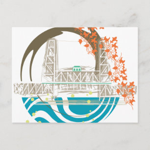 Carte postale Portland Steel Bridge