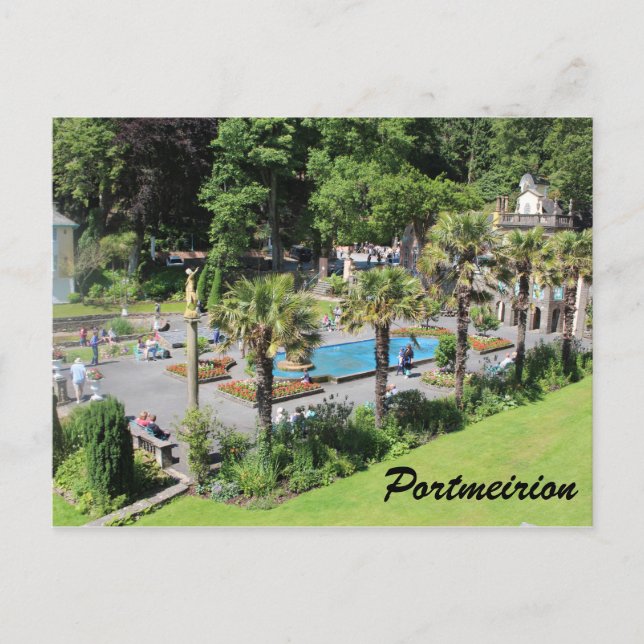 Carte Postale Portmeirion Trois (Devant)
