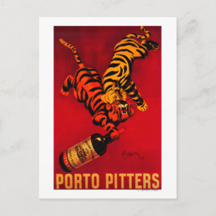 Carte Postale Porto Pitters Poster Vintage Europe