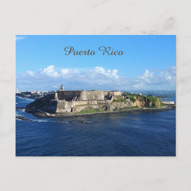 Carte postale Porto Rico (Devant)