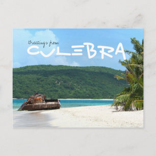 Carte Postale Porto Rico Beach Tank