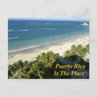 Carte Postale Porto Rico Est Le Lieu