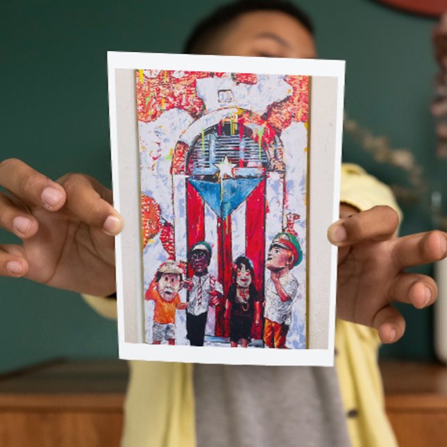 Carte Postale Porto Rico Street Art (Créateur téléchargé)