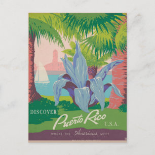 Carte Postale Porto Rico Travel