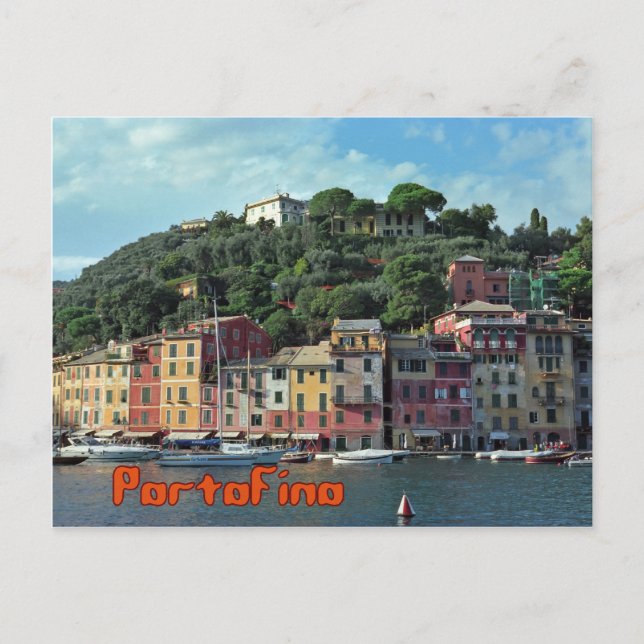Carte Postale Portofino (Devant)