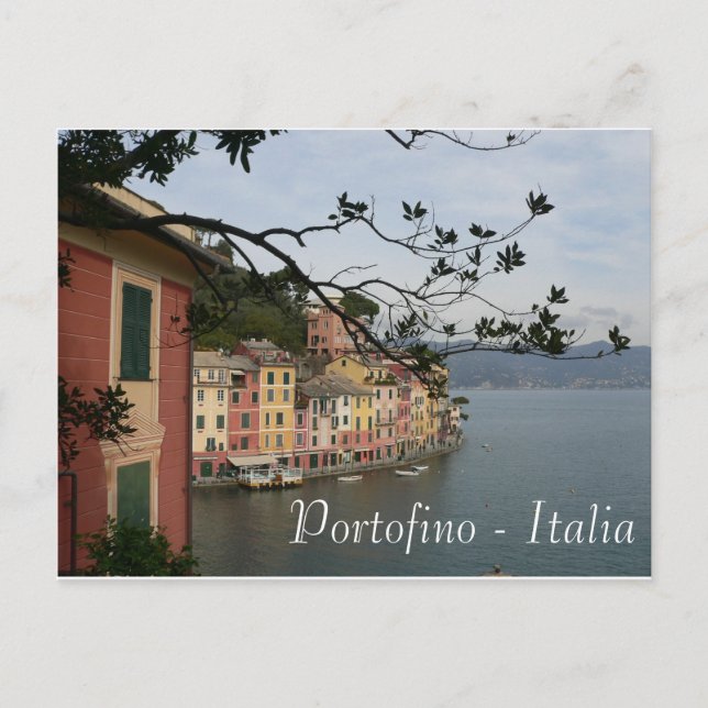 carte postale - Portofino Italia (Devant)