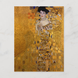 Carte Postale Portrait d'Adele Bloch-Bauer par Gustav Klimt 1907